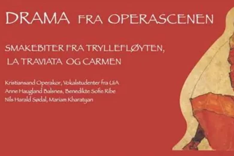 Konsert - Drama fra operascenen - Grimstad Kulturhus og kino, Grimstad